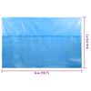 vidaXL Rectangular Pool Cover 600x400 cm PE Blue