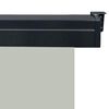 vidaXL Balcony Side Awning 105x250 cm Grey