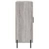 vidaXL Sideboard Grey Sonoma 69.5x34x90 cm Engineered Wood
