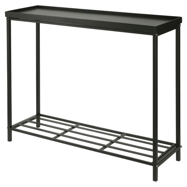 ProGarden Plant Stand 75x23x60 cm Matte Black
