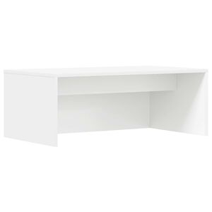 vidaXL Wall-Mounted Desk White Engineered Wood 80 x 45 x 30 cm