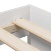 vidaXL Bed Frame with Drawer White 80 x 200 cm Engineered Wood