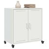vidaXL Sideboard White 68x39x72 cm Steel