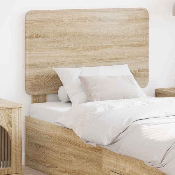 vidaXL Headboard Sonoma Oak 75 cm Engineered wood