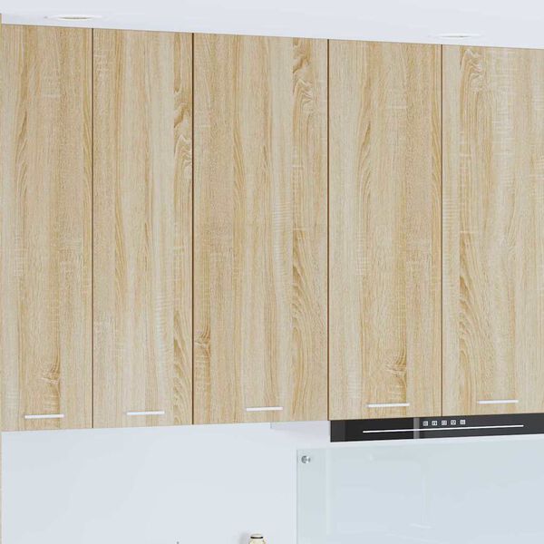 vidaXL Hanging Cabinet Sonoma Oak 40 x 31 x 100 cm Engineered Wood