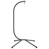vidaXL Hanging Egg Chair Stand without Basket Anthracite Steel