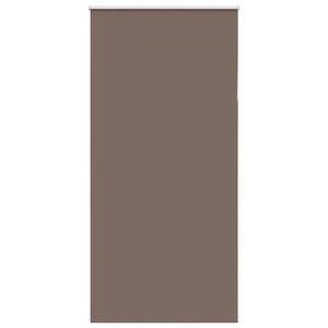vidaXL Roller Blind Blackout Coffee 115x210 cm Fabric Width 110.7 cm Polyester