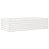 vidaXL Garden Planter White 90x40x23 cm Solid Wood Pine