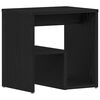 vidaXL Bedside Cabinet Black oak 40 x 30 x 40 cm Engineered wood