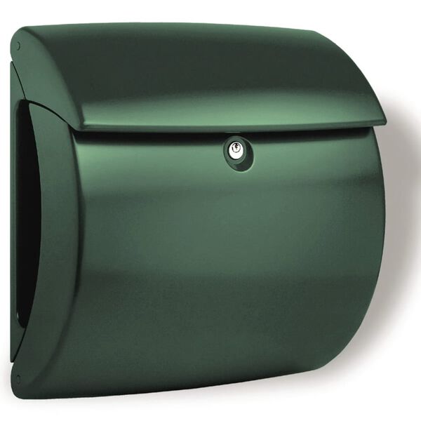 BURG-W&Auml;CHTER Letterbox Kiel 886 GR Plastic Green