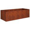 vidaXL Garden Planter Rusty 200 x 80 x 60 cm Weathering Steel