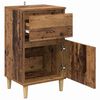 vidaXL Bedside Cabinet Old Wood 40 x 35 x 70 cm Engineered Wood
