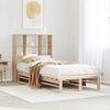 vidaXL Bookcase Bed without Mattress 90x190 cm Single Solid Wood