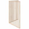 vidaXL Dog Gate Foldable 2 Panels 160 cm Poplar Wood
