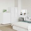 vidaXL Storage Cabinets 2 pcs High Gloss White 80 x 48 x 105 cm
