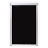 vidaXL Blackout Roller Blind Black SK06