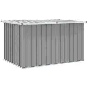 vidaXL Garden Storage Box Grey 150x101x91 cm