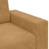vidaXL Sofa Brown 160 x 80 x 82 cm Poly velvet