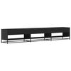 vidaXL TV Cabinet Black 270x40x46 cm Engineered Wood