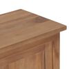 vidaXL TV Cabinet 90x30x35 cm Solid Teak Wood
