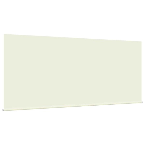 vidaXL Retractable Awning Cream 350 x 250 cm Polyester and Aluminium