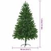 vidaXL Christmas Tree with 300 LEDs with Stand Green 180 cm PE