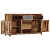 vidaXL Sideboard 140x40x80 cm Solid Acacia Wood
