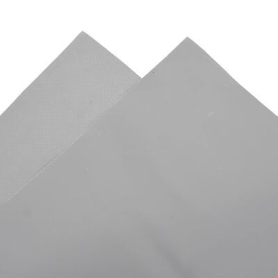 vidaXL Tarpaulin Grey 4x5 m 650 g/m²