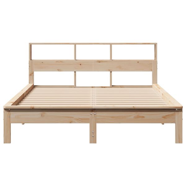 vidaXL Bed Frame without Mattress 160x200 cm Solid Wood Pine
