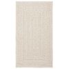 vidaXL Rug ZIZUR Cream 60x110 cm Jute Look Indoor and Outdoor