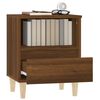 vidaXL Bedside Cabinets 2 pcs Brown Oak 40x35x50 cm