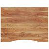 vidaXL Desk Top 110x80x2.5 cm Rectangular Solid Wood Acacia