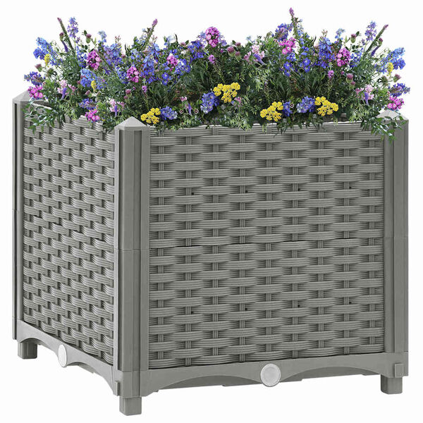 vidaXL Raised Bed 40x40x38 cm Polypropylene