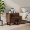 vidaXL Bedside Cabinet 40x33x46 cm Solid Wood Mango