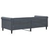 vidaXL Day Bed without Mattress Dark Grey 90x190 cm Single Velvet