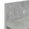 vidaXL Wall-Mounted Coat Rack Concrete Grey 100 x 10.5 x 18 cm