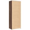 vidaXL Highboard Brown Oak 70x42.5x185 cm Engineered Wood