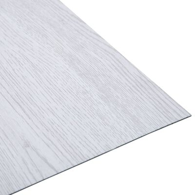 vidaXL Self-adhesive Flooring Planks 20 pcs PVC 1.86 m² White