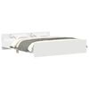 vidaXL Bed Frame without Mattress White 160x200 cm