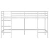 vidaXL Kids'Loft Bed Frame White 100 x 200 cm Steel