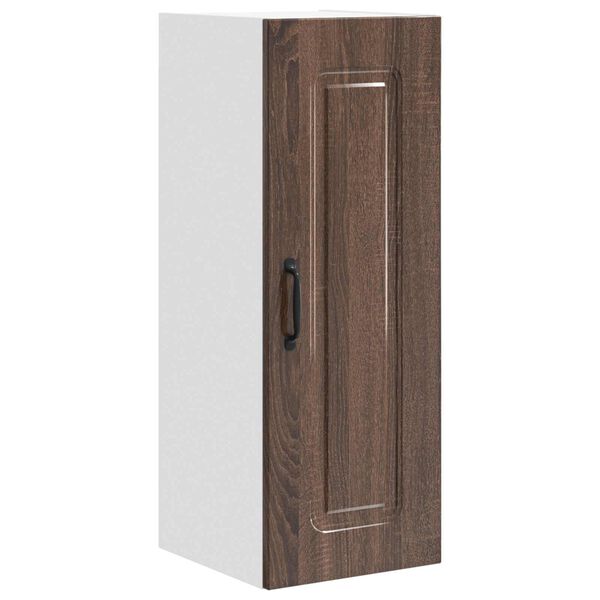 vidaXL Kitchen Cabinet with Storage Kalmar Brown Oak 30 x 31 x 80 cm