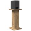 vidaXL Speaker Stands 2 pcs Artisian Oak 30x30x60 cm Engineered Wood