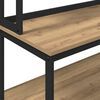 vidaXL Kitchen Shelf Artisan Oak 60 x 40 x 168 cm Engineered Wood