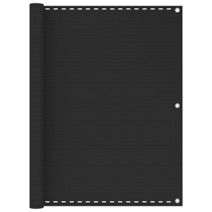 vidaXL Balcony Screen Anthracite 120x300 cm HDPE