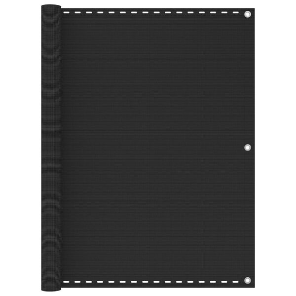vidaXL Balcony Screen Anthracite 120x300 cm HDPE