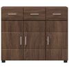 vidaXL Sideboard Brown Oak 88.5 x 30.5 x 73 cm Engineered Wood