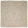 vidaXL Area Rugs Square Natural and White 300 x 300 cm Jute