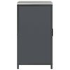vidaXL Kitchen Storage with Shelf Anthracite 60 x 50 x 92 cm Steel