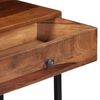 vidaXL TV Cabinet 160x30x45 cm Solid Acacia Wood