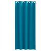 vidaXL Blackout Curtains with Rings 2 pcs Turquoise 245 x 140 cm